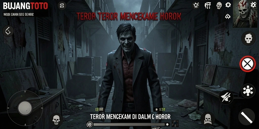 Gameplay menegangkan di dunia horor BUJANGTOTO.