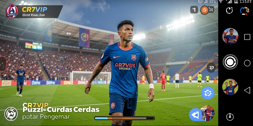 Screenshot gameplay <strong>CR7VIP</strong> menunjukkan tantangan puzzle yang menarik.