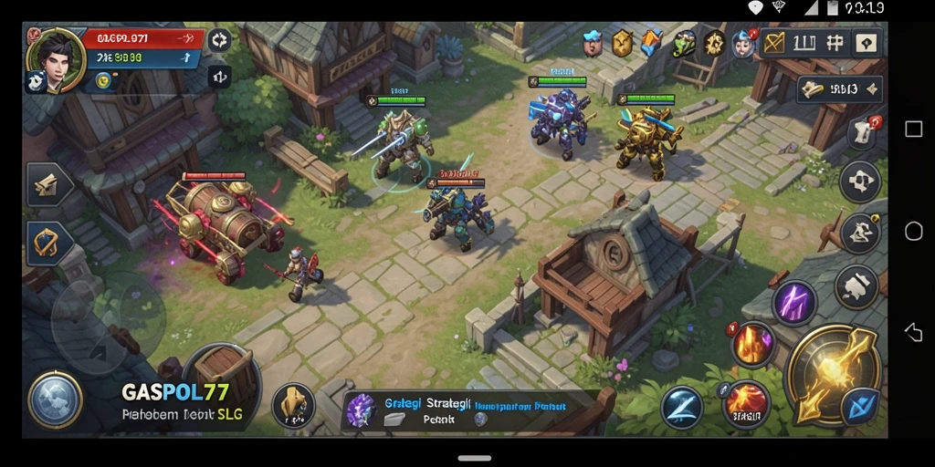 Tampilan menarik dari gameplay GASPOL77 dengan strategi SLG yang mendebarkan.