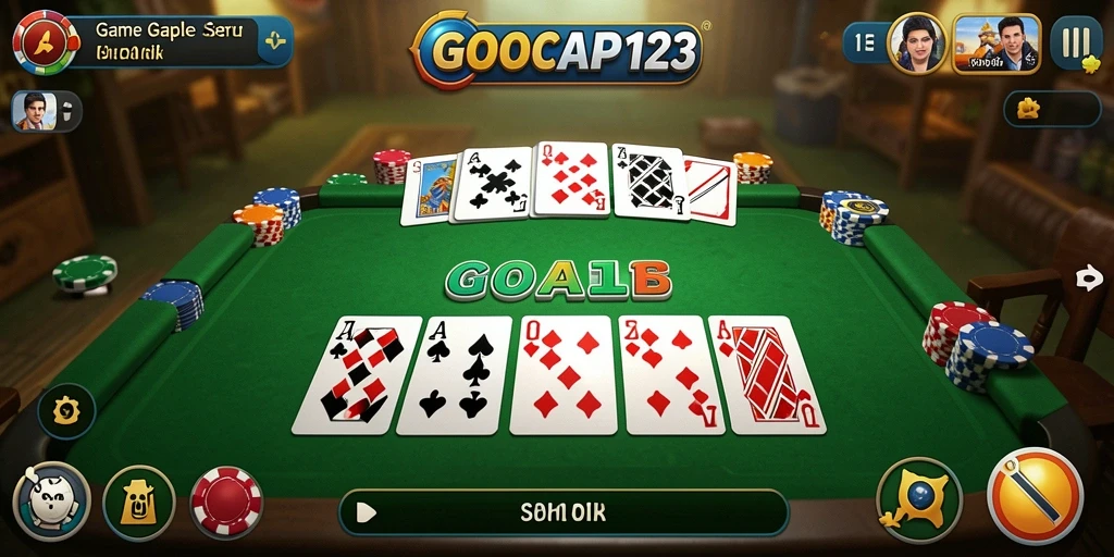 Tampilan gameplay GOCAP123 yang penuh aksi dan seru.