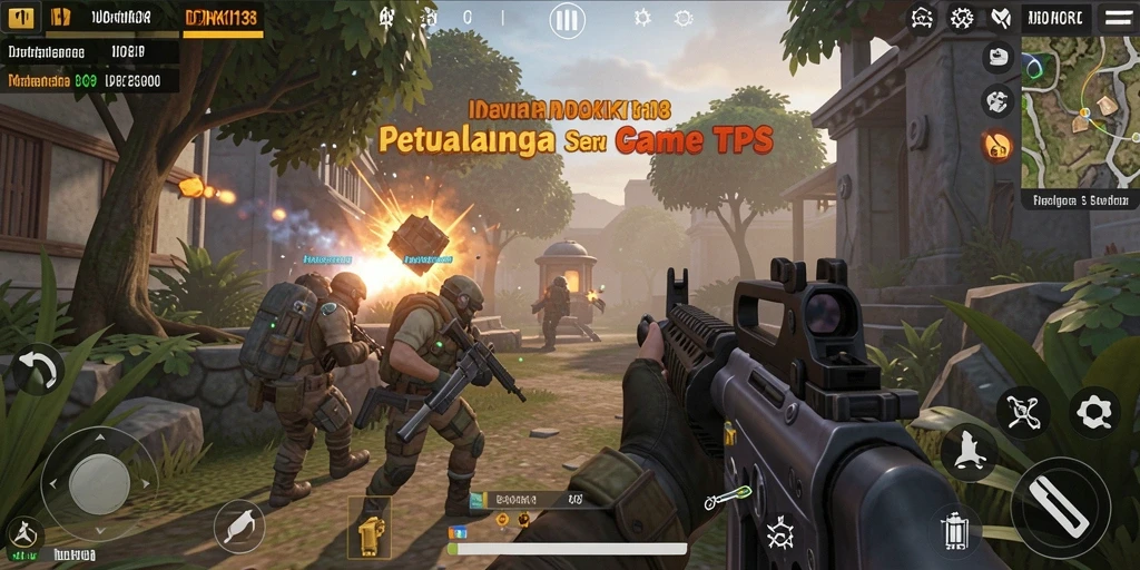 Screenshot IDRHOKI138 menampilkan aksi mendebarkan dalam pertarungan TPS.