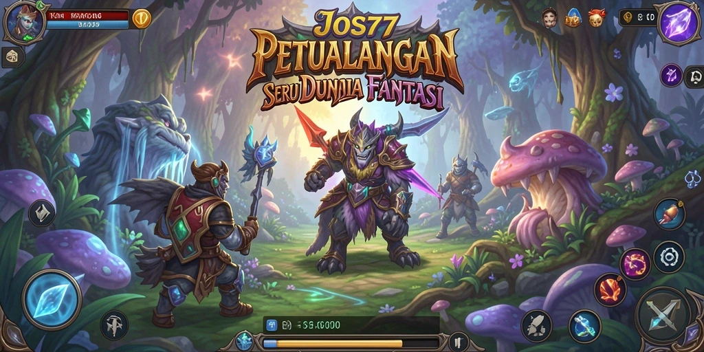Gameplay JOS77 yang penuh aksi dan petualangan.