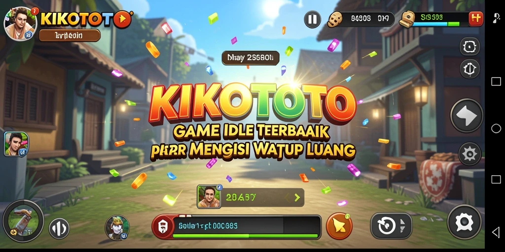 Tampilan gameplay KIKOTOTO yang mengasyikkan dan menawan.