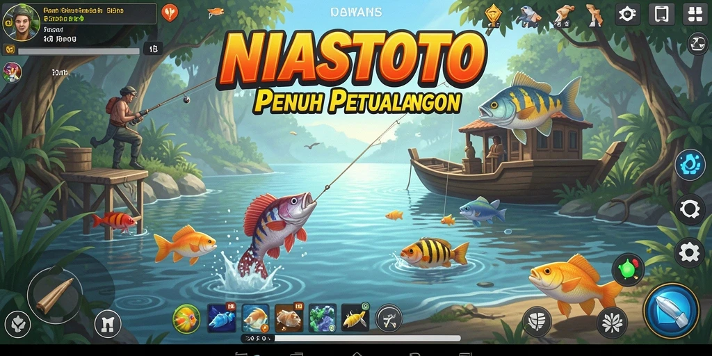 Tangkapan hebat di laut biru dengan gameplay NIASTOTO yang seru.