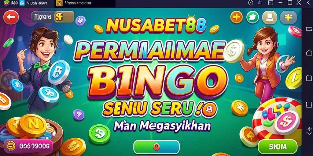 Screenshot gameplay NUSABET88 yang seru dan menarik.