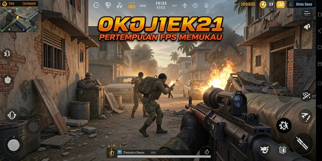 Gameplay seru dalam pertempuran OKJEK21.