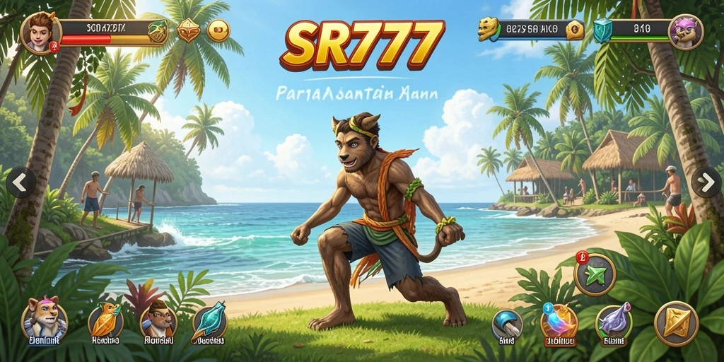 Tampilan permainan SR777 yang penuh warna dan menarik.