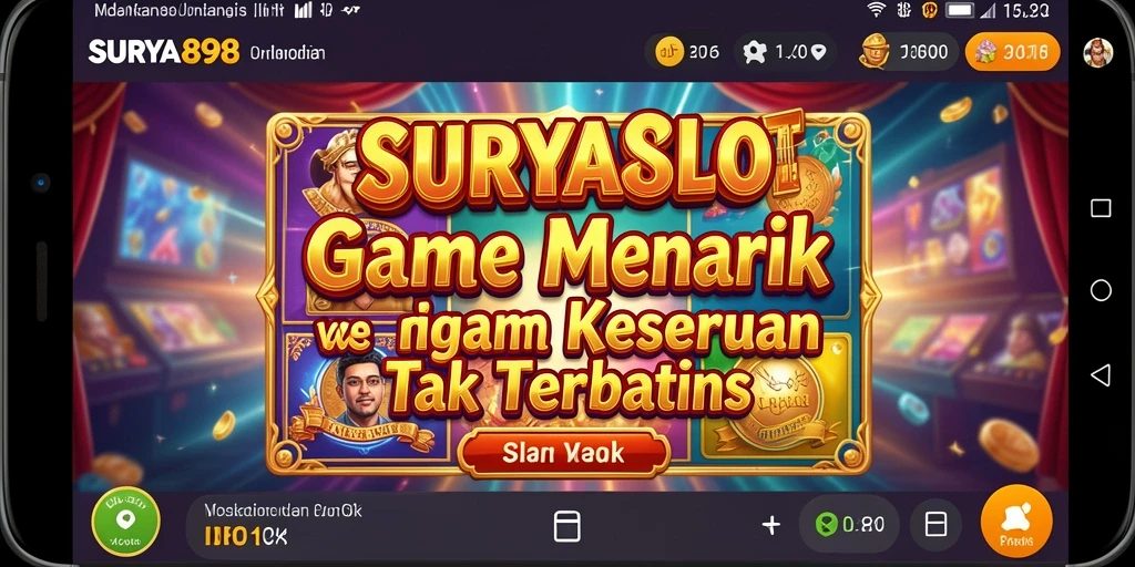 Tampilan menarik dari gameplay SURYA898 yang mengasyikkan.