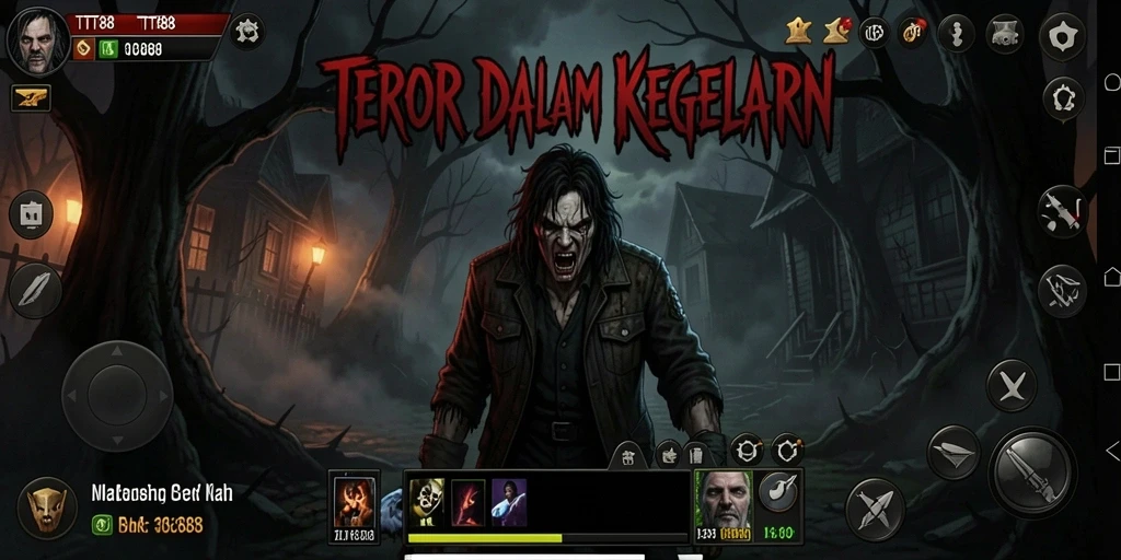 Screenshot gameplay TTT888 yang mencekam dan penuh ketegangan.