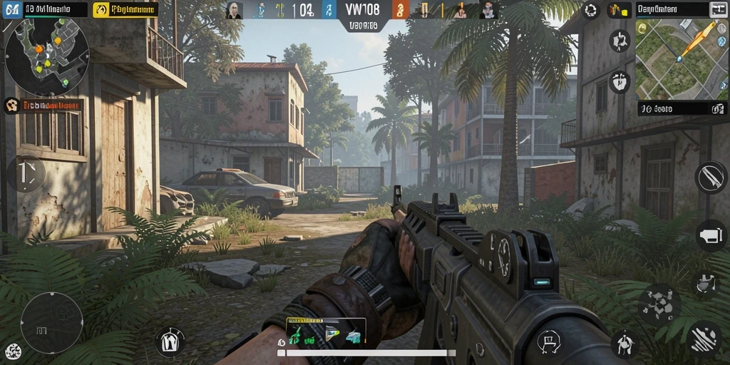 Tampilan gameplay <strong>VW108</strong> yang intens dan memukau.